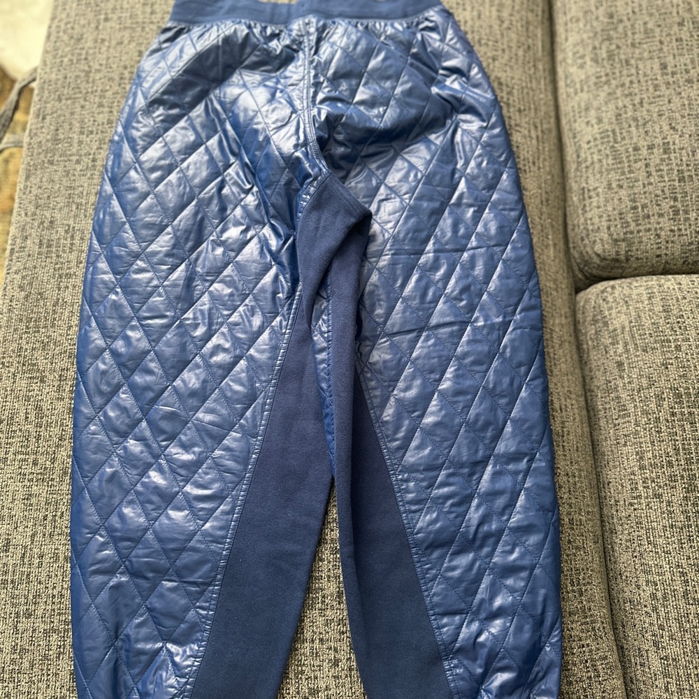 Nike Quilted Blue Bottoms - Picture 2 of 5